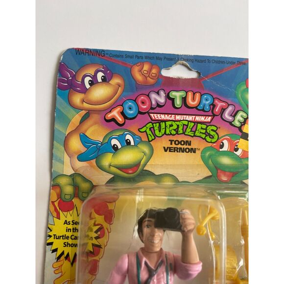 Vintage TMNT Action Figure ~ Toon Turtle Vernon MOC Teenage Mutant Ninja 1992 - Picture 4 of 7